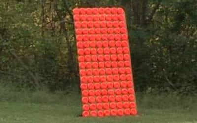 Video: Punt Obliterates All These Clays with One Shot