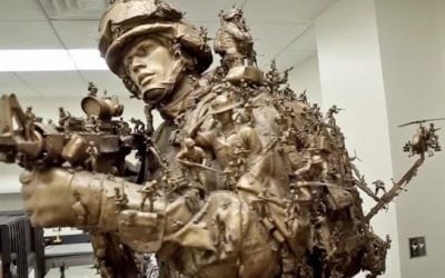Video: You Need to See the “At Their Core” Fighting Marines Sculpture