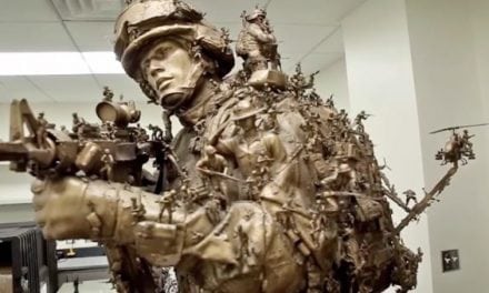 Video: You Need to See the “At Their Core” Fighting Marines Sculpture