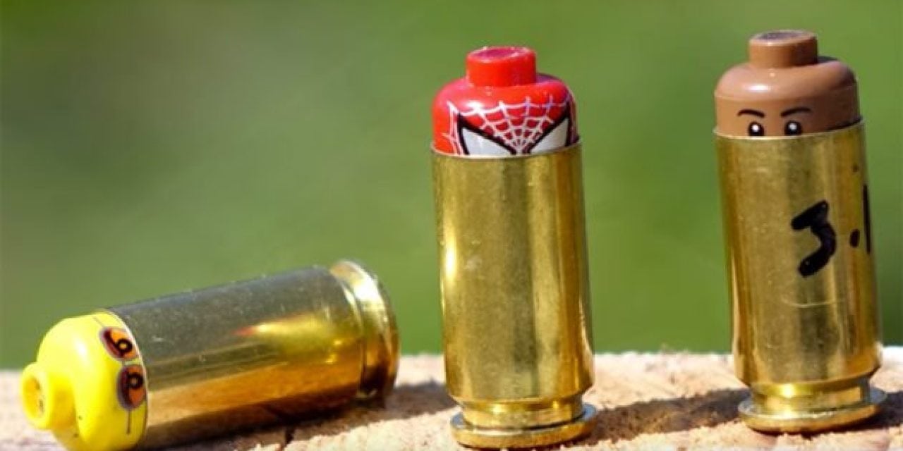 Watch This Guy Shoot Lego Man Head Bullets