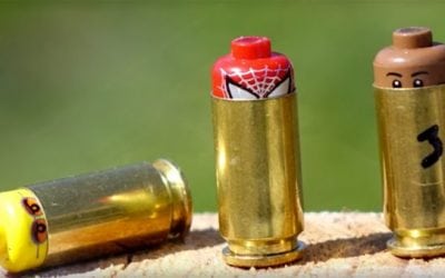 Watch This Guy Shoot Lego Man Head Bullets