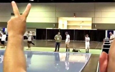 Young Man Nails this Orvis Fly Fishing Trick Shot