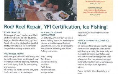 Youth Fishing Instructor Newsletter Winter 2018