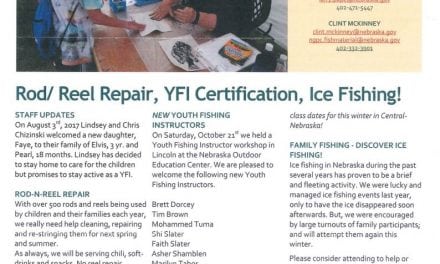 Youth Fishing Instructor Newsletter Winter 2018