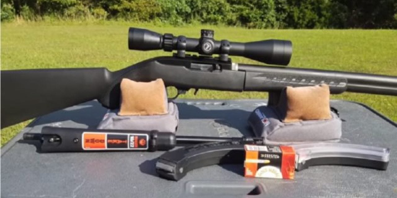 YouTuber 22plinkster Checks Out the Ruger 10/22 Takedown Silent SR Rifle