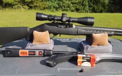 YouTuber 22plinkster Checks Out the Ruger 10/22 Takedown Silent SR Rifle