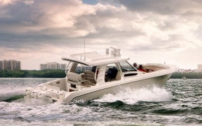 350 Realm From Whaler, A Miami Boat Show Winner