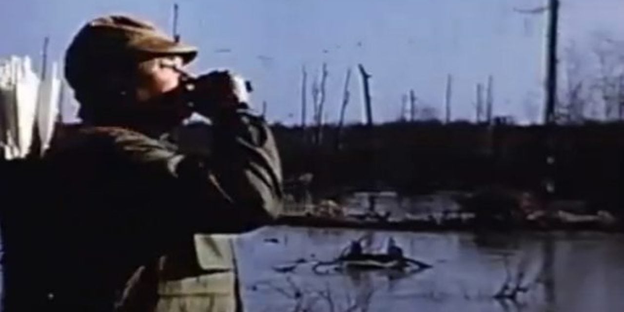 Ben Pearson Arrows Flying Ducks in This Great Vintage Video