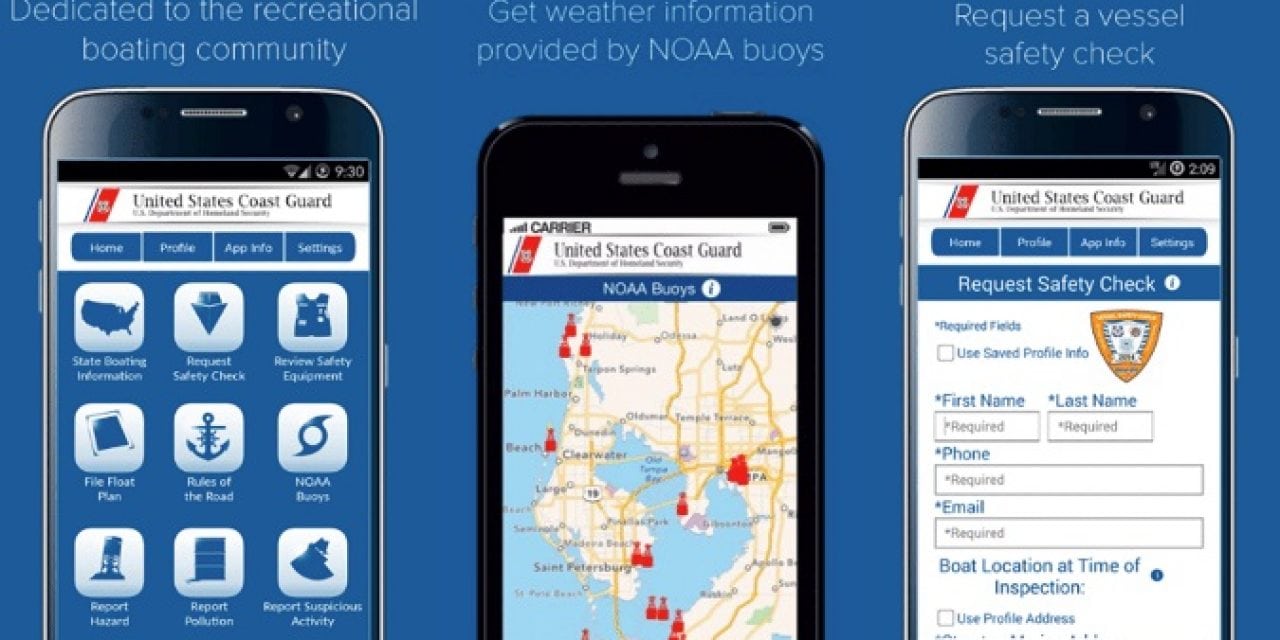 Coast Guard Mobile App for Recreational Boaters