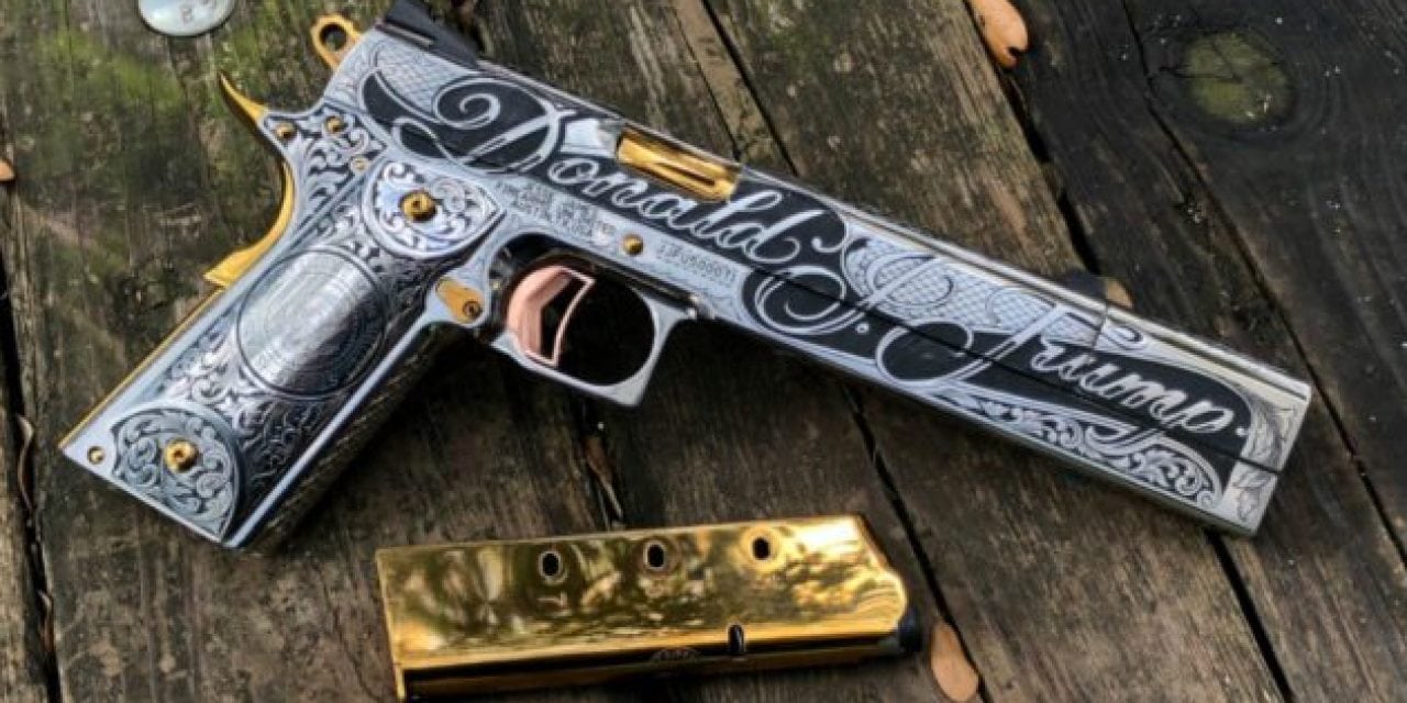 Jesse James Designs Spectacular 1911 Handgun for President Trump
