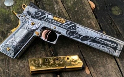 Jesse James Designs Spectacular 1911 Handgun for President Trump