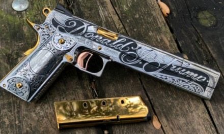 Jesse James Designs Spectacular 1911 Handgun for President Trump