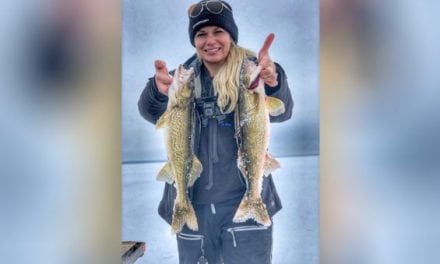 Meet Nicole Stone and Watch Her Pull 64 Walleyes Out of 1 Hole