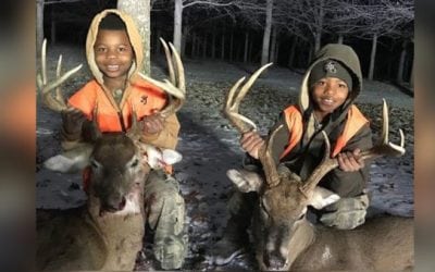 Mississippi Snow Day Nets Two Big Bucks for Brothers