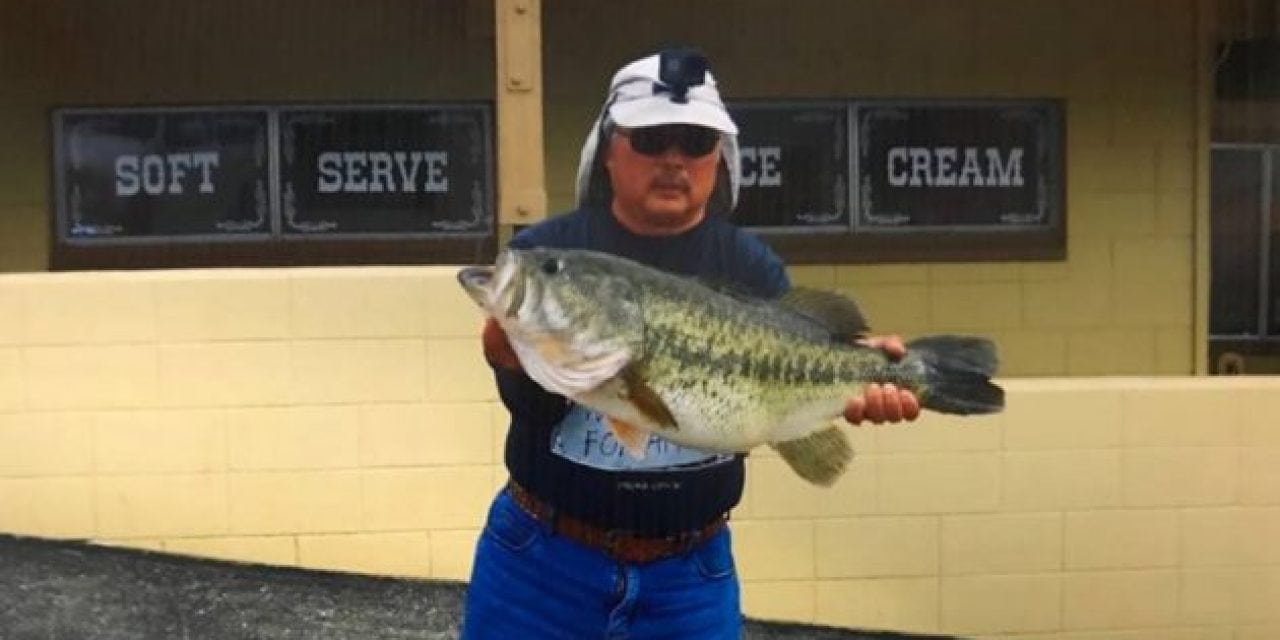 Shore Angler Tries for Trout, Lands 15.46-Pound Lunker Largemouth