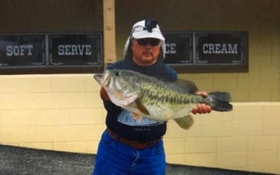 Shore Angler Tries for Trout, Lands 15.46-Pound Lunker Largemouth
