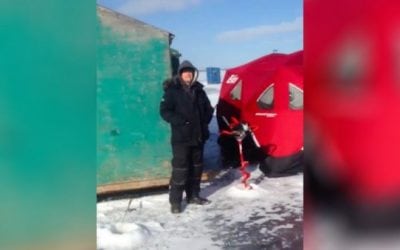 So an Ice Fisherman Ties His Tent to Your Shanty, What Do You Do?