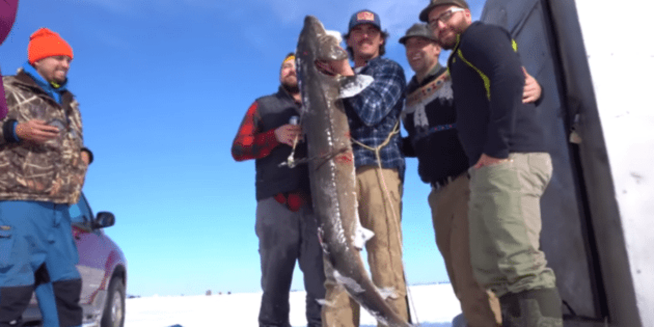 Sturgeon Spearing on Lake Winnebago is a Tradition as Strong as Deer Hunting