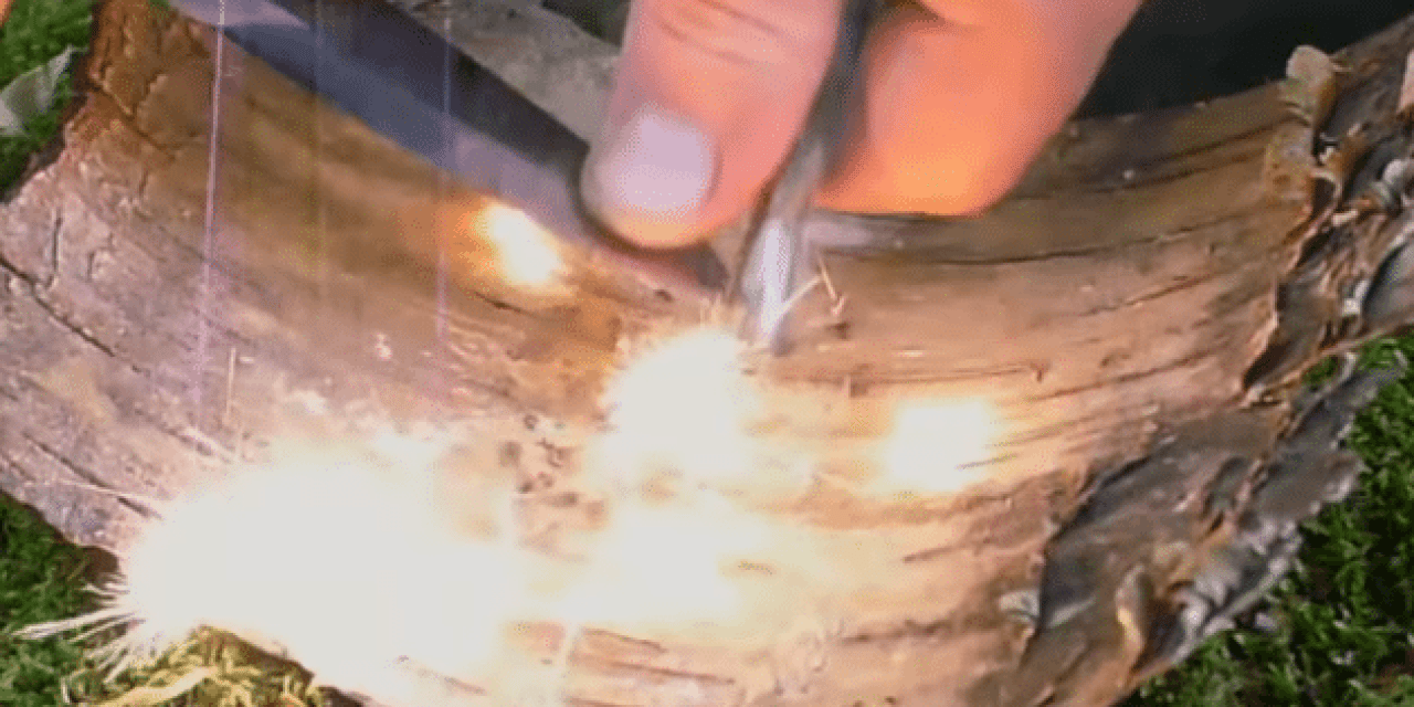 Survival: How to Throw Bigger Sparks with a Fire Steel