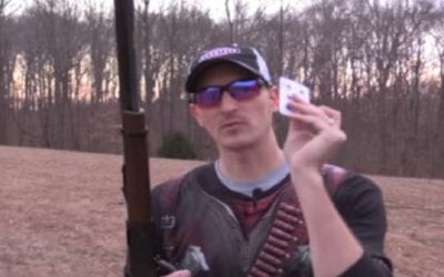 Video: 22plinkster Pays Tribute to Annie Oakley with an Insane Trick Shot