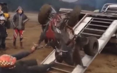 Video: Here’s How NOT to Load Your Snowmobile or ATV