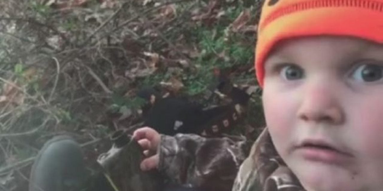 Video: Kid Has an Awesome Reaction to Hearing a Shot Ring Out