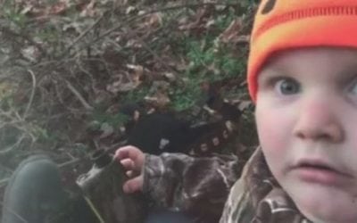 Video: Kid Has an Awesome Reaction to Hearing a Shot Ring Out
