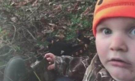 Video: Kid Has an Awesome Reaction to Hearing a Shot Ring Out