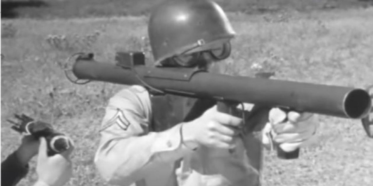 Vintage WWII Bazooka Training Video Packs a Punch