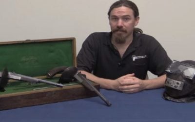 Wax-Bullet Dueling Pistols of the Past