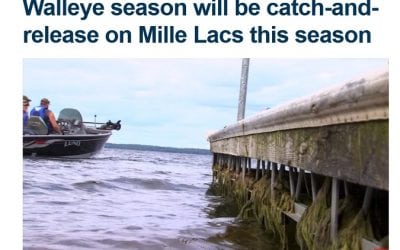 FOX 9: Mille Lacs Is Catch and Release Only