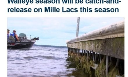 FOX 9: Mille Lacs Is Catch and Release Only