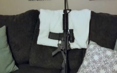 Ginger Billy Explains Gun Control to His AR-15 Rifle