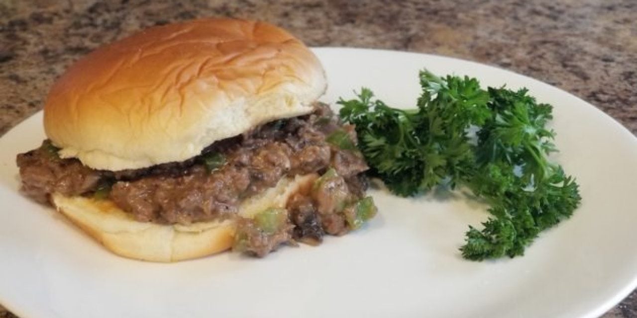 How to make Ground Venison Cheesesteak Sloppy Joes