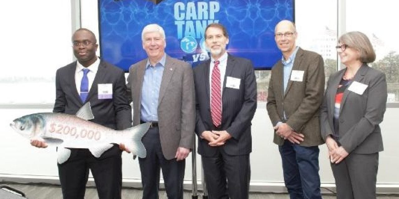 Michigan Awards $500K in Invasive Carp Prevention Contest