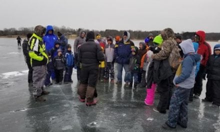 NPAA and FAF Support Scout Ice Fishing at Camp Oh-Da-Ko-Ta, Burlington, WI