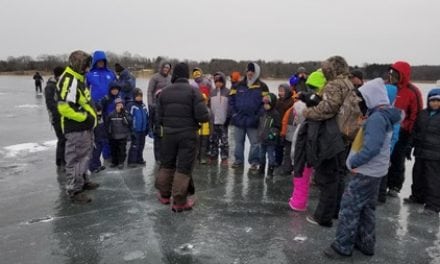 NPAA and FAF Support Scout Ice Fishing at Camp Oh-Da-Ko-Ta, Burlington, WI