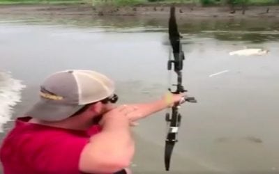 Video: Here’s the Best Reason Not to Put Your Bow Away