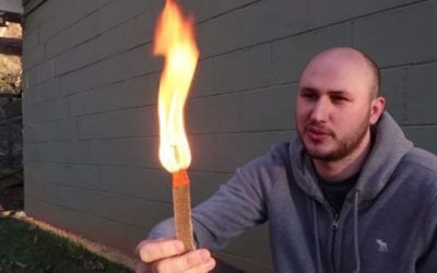 Video: The Crazy Russian Hacker Tests Out Some Seriously Impressive Firestarters