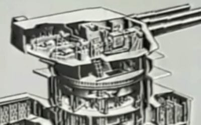 Video: Vintage Navy 16-Inch Gun Training