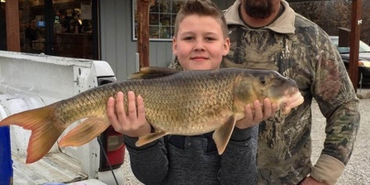 World-record river redhorse 11-year old angler, MAYBE!