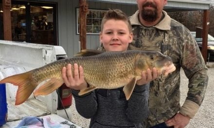 World-record river redhorse 11-year old angler, MAYBE!