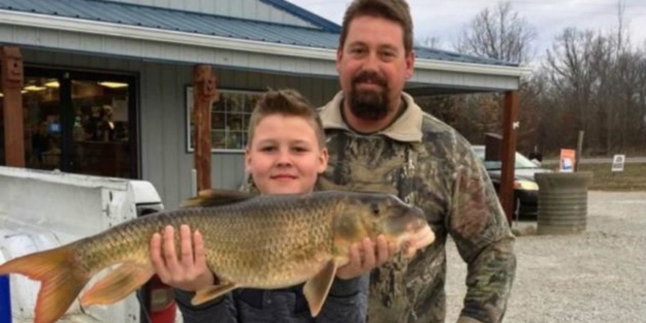 11-Year Old Boy Catches World-Record River Redhorse