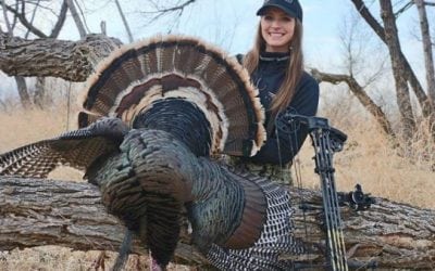 Cara Harper Bags Her First Bow Turkey…And It’s a Merriam’s