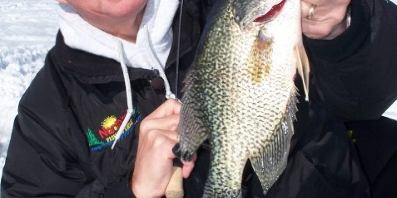 FINICKY PANFISH THROUGH THE ICE