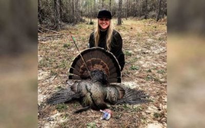 #MyWideOpenSpaces: Jessica Bernhard Harvests Her First Archery Turkey
