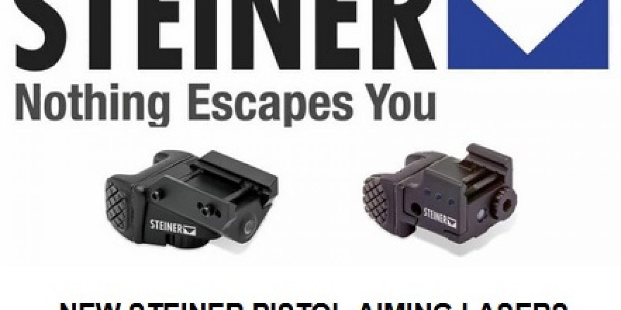 NEW STEINER PISTOL-AIMING LASERS