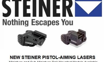 NEW STEINER PISTOL-AIMING LASERS