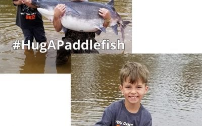 Oklahoma Youngster Catches Two Prehistoric Fish