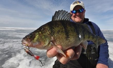 Rotating Power Minnow For Ice Fishing